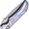 Kansept Eaglestrike Crossbar Lock Damascus Spear