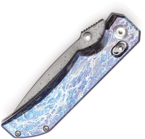 Kansept Eaglestrike Crossbar Lock Damascus Spear