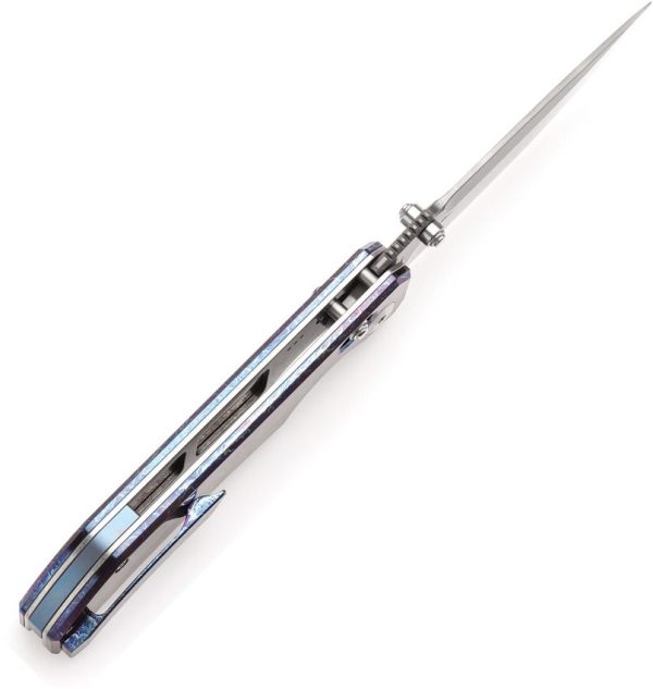 Kansept Eaglestrike Crossbar Lock Damascus Spear