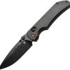 Kansept Eaglestrike Crossbar Lock - Black Titanium S35VN
