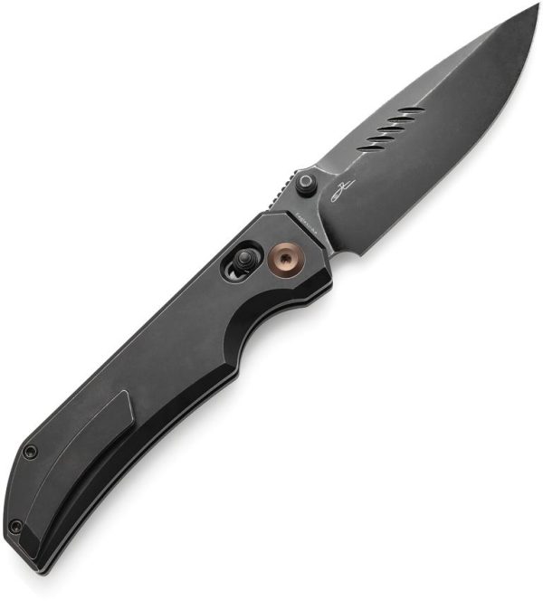 Kansept Eaglestrike Crossbar Lock - Black Titanium S35VN