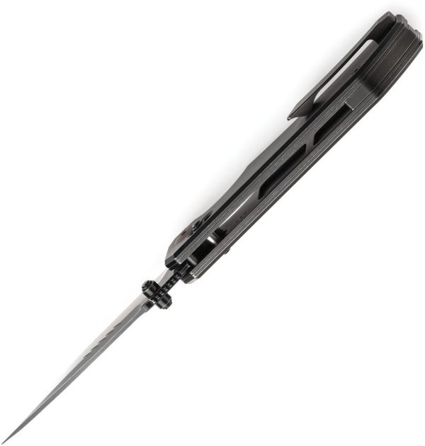 Kansept Eaglestrike Crossbar Lock - Black Titanium S35VN