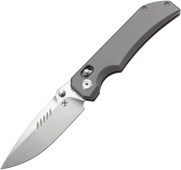 Kansept Eaglestrike Crossbar Lock - Gray Titanium S35VN