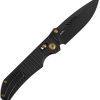 Kansept Eaglestrike Crossbar Lock - Black CPM S35VN Gold