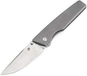 Kansept Chimera Framelock - Stonewash Titanium CPM S35VN