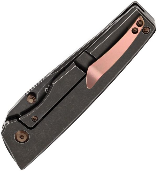 Kansept Chimera Framelock - BlackWash Titanium CPM S35VN