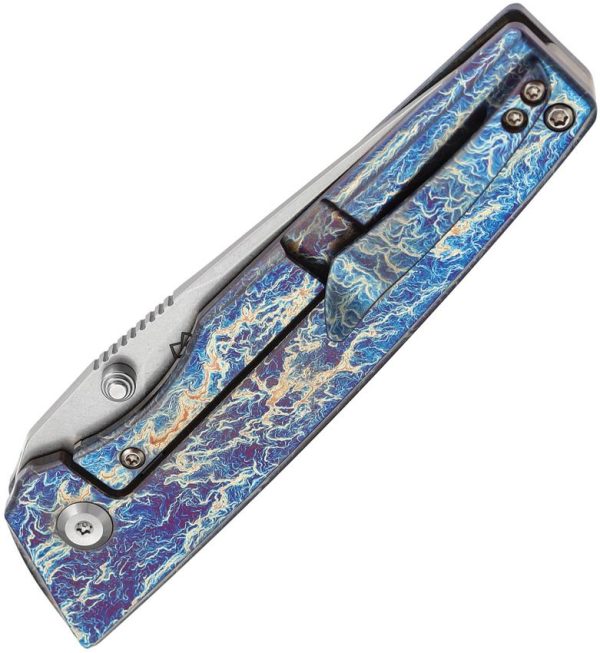 Kansept Chimera Framelock - Lightning Titanium CPM S35VN