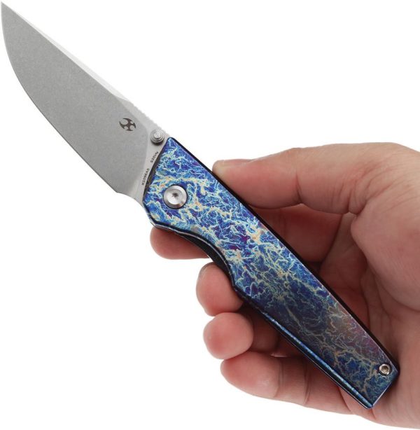 Kansept Chimera Framelock - Lightning Titanium CPM S35VN