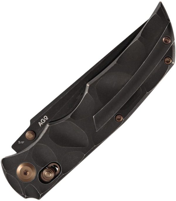 Kansept SIF Crossbar Lock BlackWash S35VN