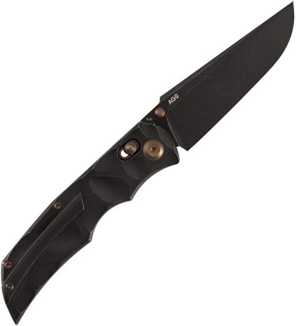 Kansept SIF Crossbar Lock BlackWash S35VN