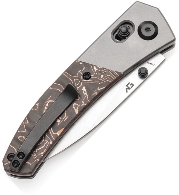 Kansept Dako Crossbar Lock Copper Foil Carbon Fiber