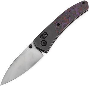 Kansept Dako Crossbar Lock Purple Carbon Fiber Folding Knife