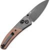 Kansept Dako Crossbar Lock Brown Micarta Folding Knife