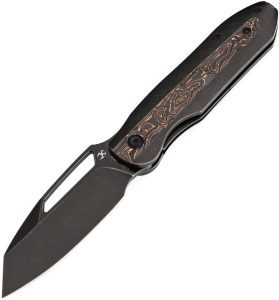 Kansept Thunderhead Linerlock Copper Carbon Fiber Folding Knife