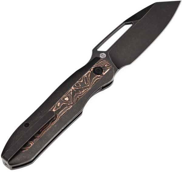 Kansept Thunderhead Linerlock Copper Carbon Fiber Folding Knife