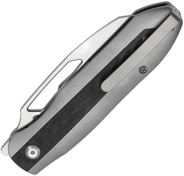 Kansept Thunderhead Linerlock Twill Carbon Fiber Folding Knife