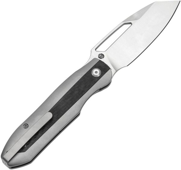 Kansept Thunderhead Linerlock Twill Carbon Fiber Folding Knife