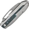 Kansept Thunderhead Linerlock Damascus Reverse Tanto Folding Knife