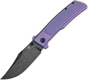 Kansept Bison Framelock Purple Titanium CPM-S35VN