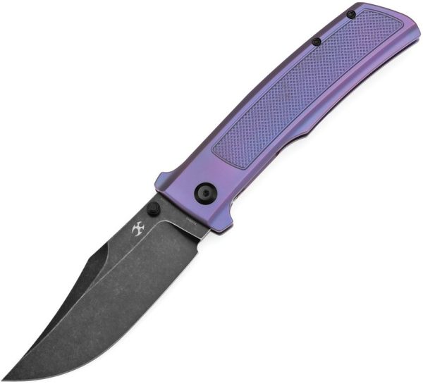 Kansept Bison Framelock Purple Titanium CPM-S35VN