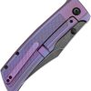 Kansept Bison Framelock Purple Titanium CPM-S35VN