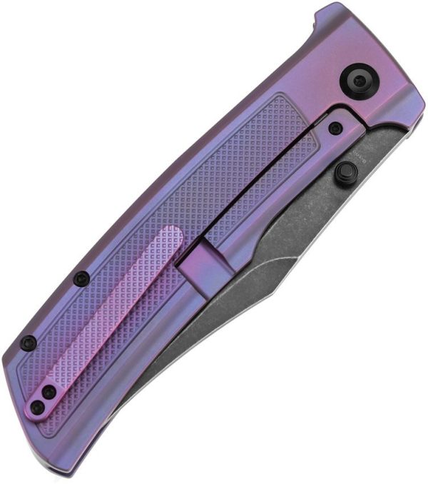 Kansept Bison Framelock Purple Titanium CPM-S35VN