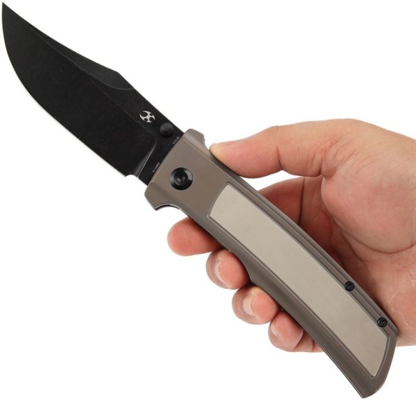 Kansept Bison Framelock Bronze Titanium CPM-S35VN