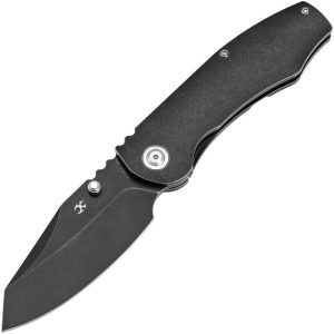 Kansept Caveman Framelock CPM-20CV BlackWash Titanium