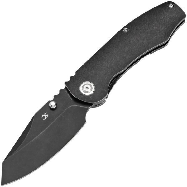 Kansept Caveman Framelock CPM-20CV BlackWash Titanium