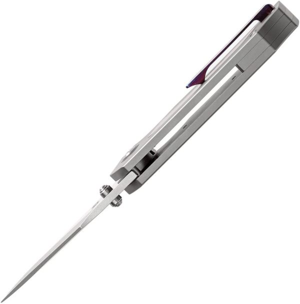 Kansept Fermi Linerlock Timascus Inlay Knife