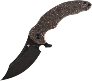 Kansept Gilgamesh Framelock S35VN Copper Foil CF