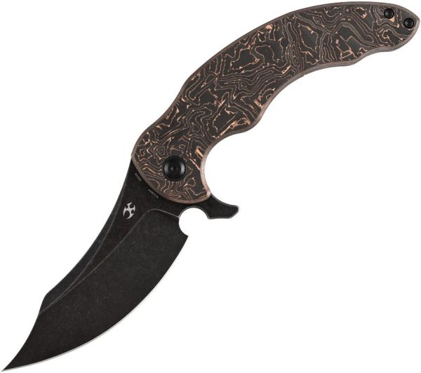 Kansept Gilgamesh Framelock S35VN Copper Foil CF