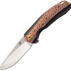 Kansept Mini Accipiter Framelock Copper Inlay Black
