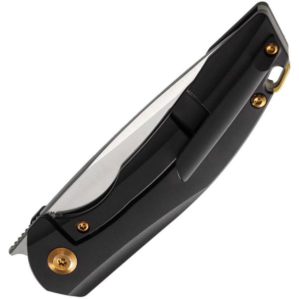 Kansept Mini Accipiter Framelock Copper Inlay Black