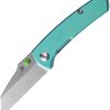 Kansept Little Main Street Teal Titanium Folding Knife