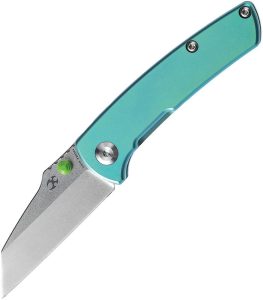 Kansept Little Main Street Teal Titanium Folding Knife