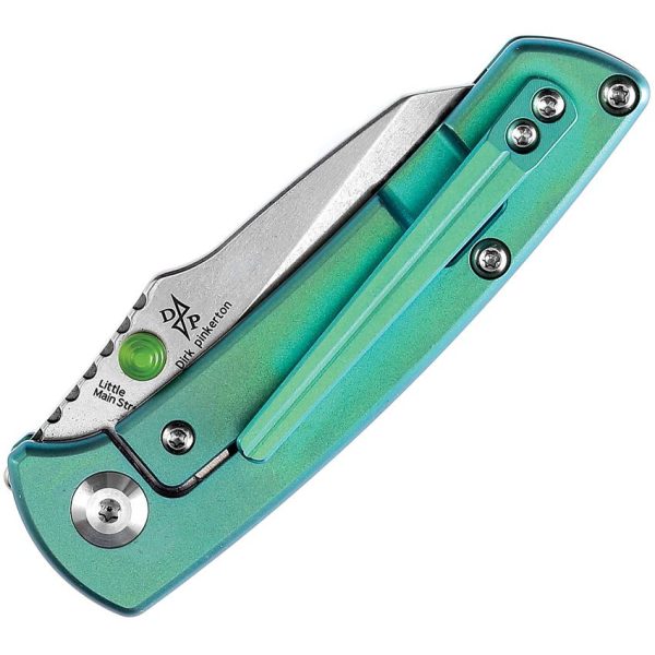 Kansept Little Main Street Teal Titanium Folding Knife