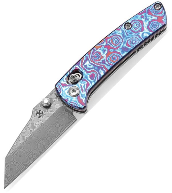 Kansept Little Main Street Timascus Damascus Blade Knife