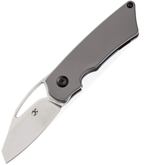 Kansept Goblin Framelock Gray Titanium Folding Knife