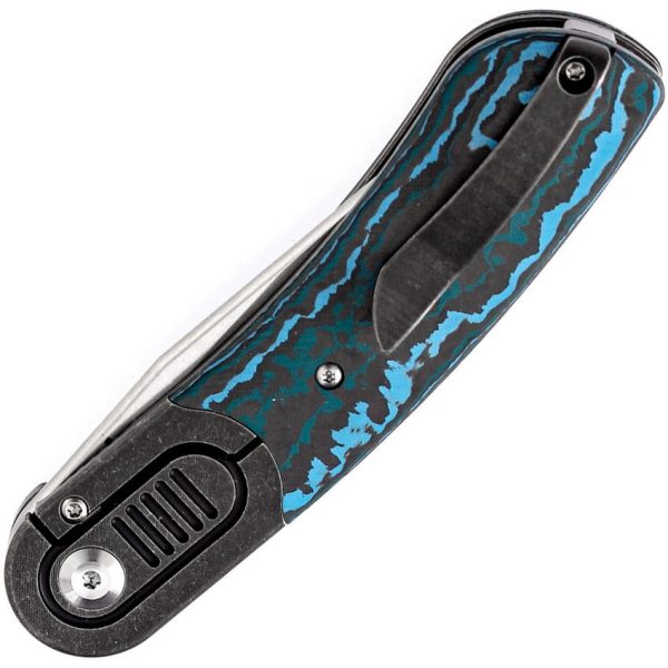 Kansept Reverie Framelock Blue Carbon Fiber