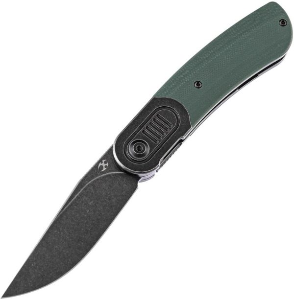 Kansept Reverie Framelock Green Micarta