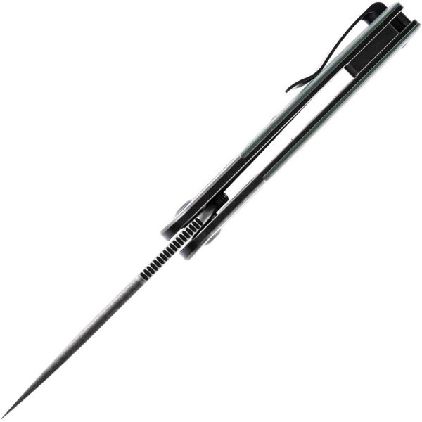 Kansept Reverie Framelock Green Micarta