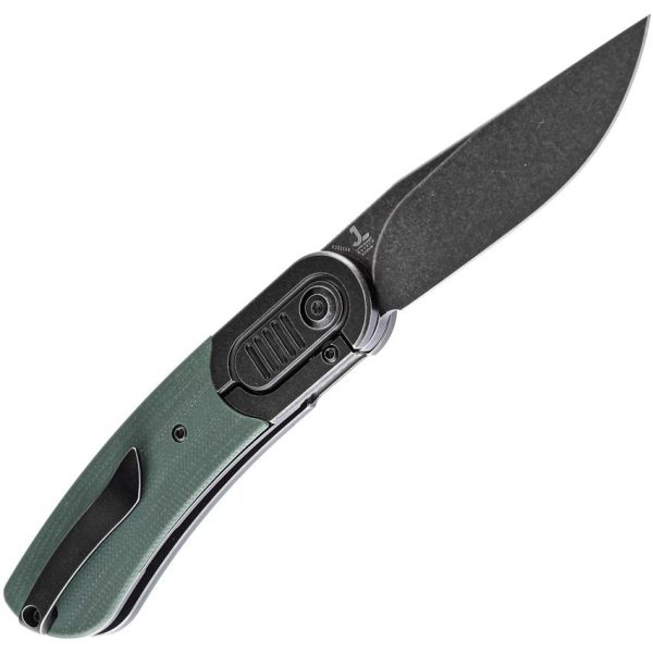 Kansept Reverie Framelock Green Micarta