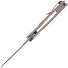 Kansept Reverie Framelock Brown Micarta