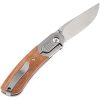 Kansept Reverie Framelock Brown Micarta