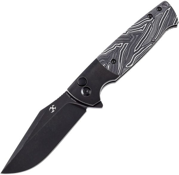 Kansept Skikari SBL Button Lock Black G10