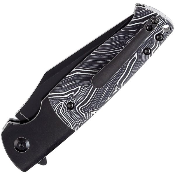 Kansept Skikari SBL Button Lock Black G10