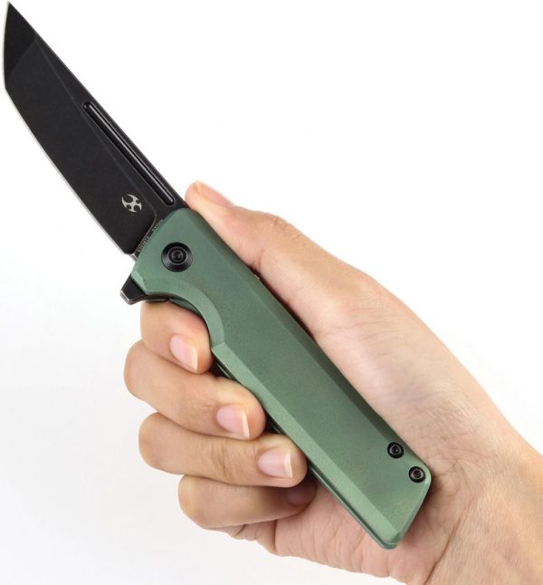 Kansept Anomaly Framelock Green Titanium