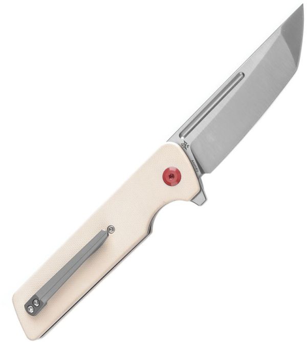 Kansept Anomaly Linerlock Ivory G10