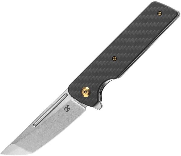 Kansept Anomaly Linerlock Tanto - Carbon Fiber G10